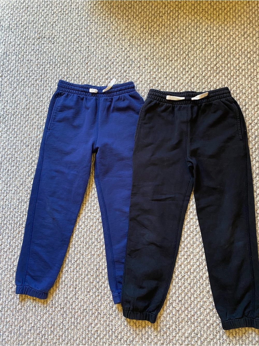 Hanna Andersson Kids Jogger Pants - Blue & Black sell two for $32